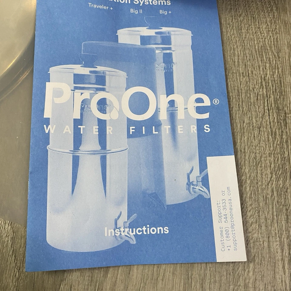 ProOne Traveler+ Stainless Steel Gravity Filter System (Upper Tank Only) READ🔥 - Image 4 of 4