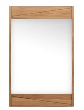 Avanity TEAK-M24 Teak 24-3/16" W x 38-3/16" H Modern Rectangular - Wood