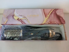 LANDOT - Straightening Hair Blowout Dryer Brush & Volumizer Black Corded