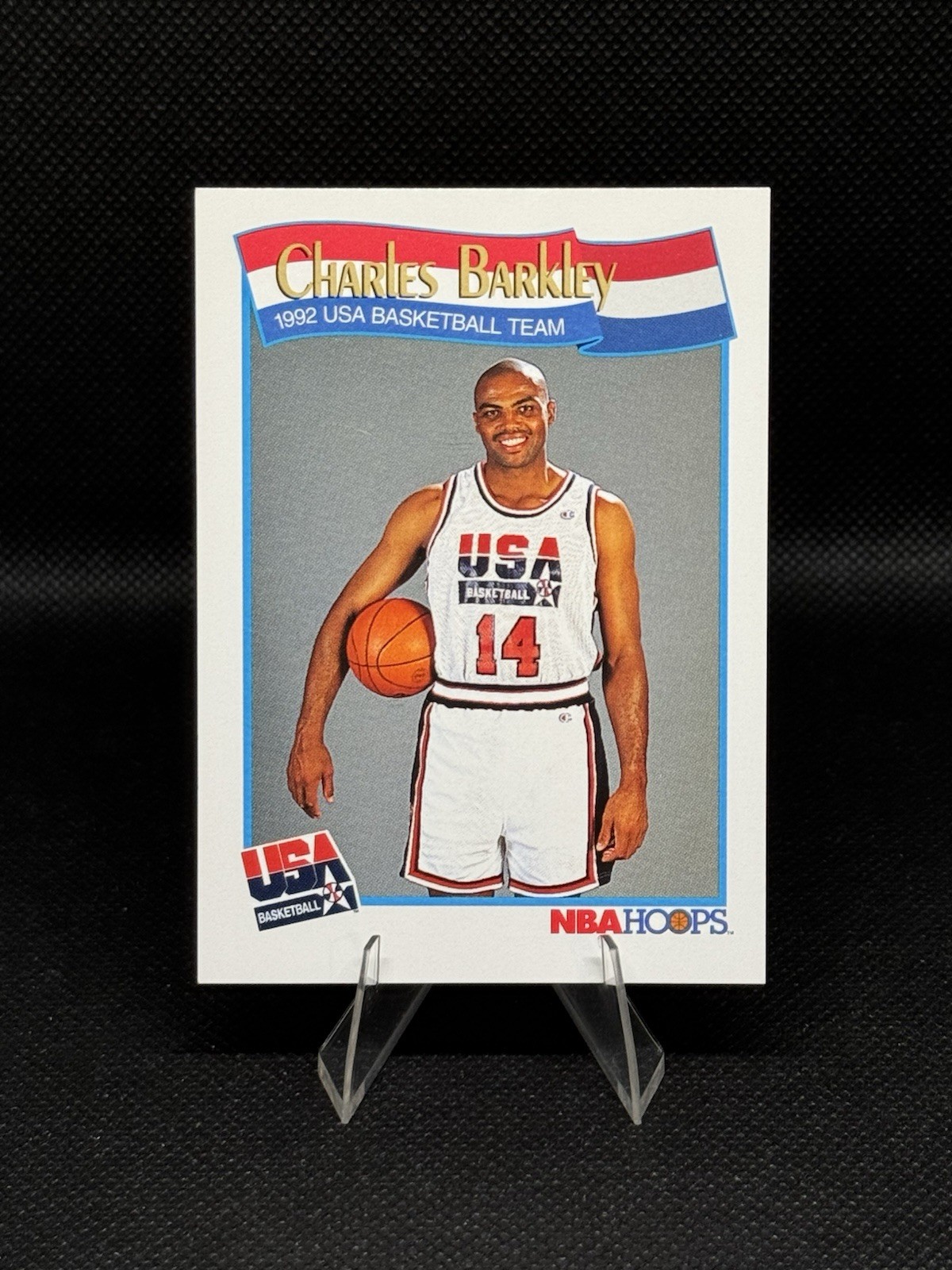 1991-92 Hoops - Charles Barkley #575 USA Basketball