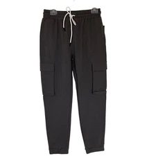 Special Magic Womens Cotton Jogger Pants Size M Pull On Athletic Athleisure Grey