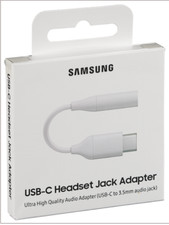 Genuine Samsung USB Type C to 3.5mm Headphone Audio Jack Adapter EE-UC10JUWEGUS