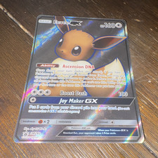 Pokémon TCG Eevee GX SM242 Sun & Moon Promo GX Holo English 160 HP Basic on eBay