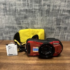 Ricoh WG-20 14MP Digital Camera Underwater Red Black working