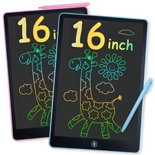 Digital LCD Writing Tablet with Stylus Pen   Reusable Wipeable Dry-Erase
