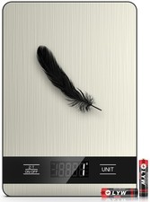 Food Scale, 11lb Digital Kitchen Scale with LCD Display 6 Units Tare Function...