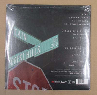 J. COLE - 2014 Forest Hills Drive 2LP Vinyl - *NEW & SEALED* [22D