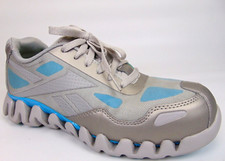 Reebok Zig Pulse Comp Safety Toe Work Light Sneakers Women's Size 9.0 WIDE, Gray