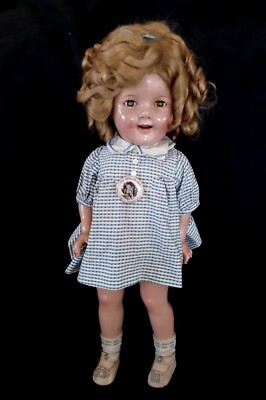 Shirley Temple by Ideal Toy Novelty composite doll, 18 inches