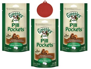 peanut butter pill pockets for dogs