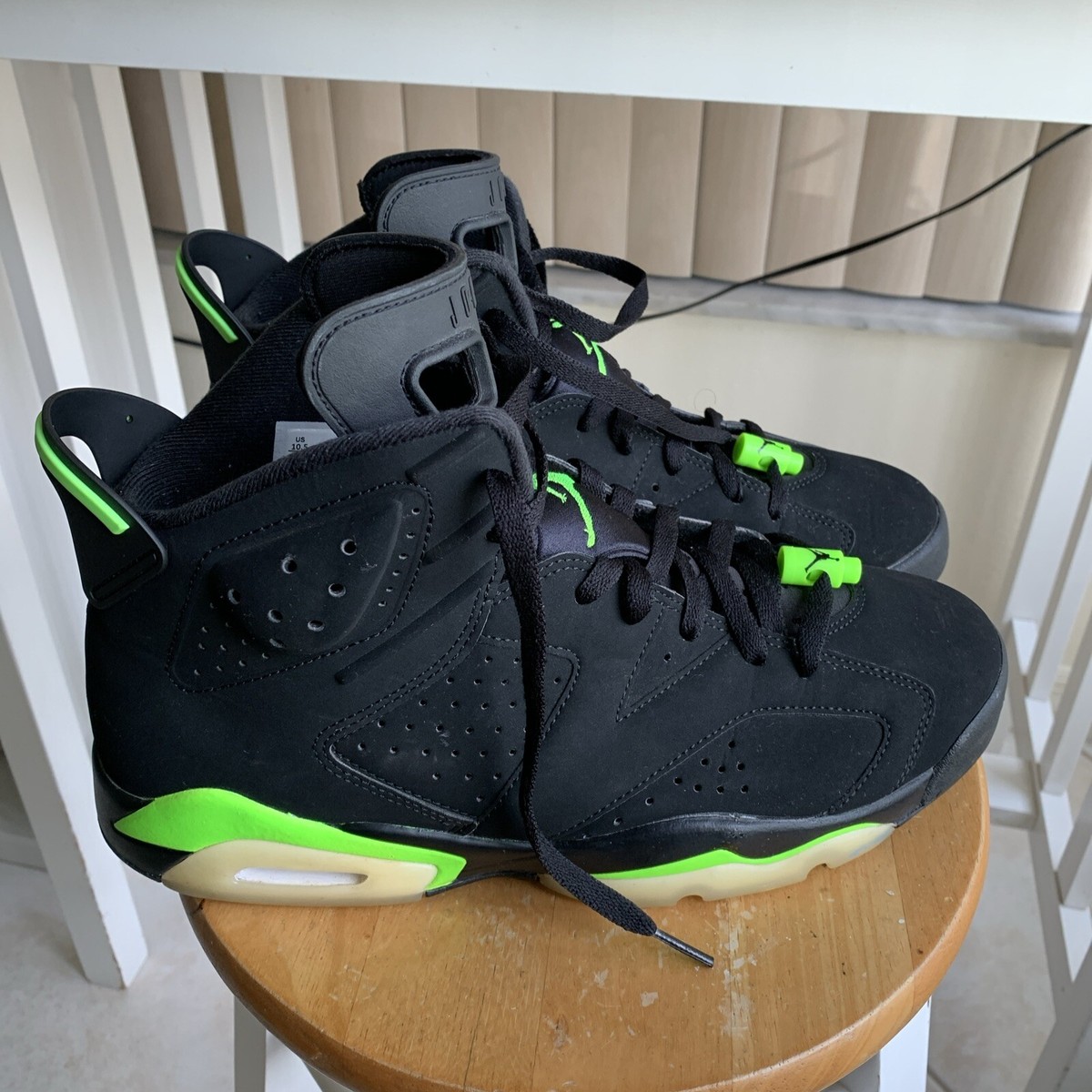 Nike Air Jordan 6 VI Retro Electric Green 2021 Black CT8529-003