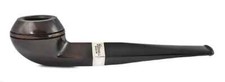 Pfeife PETERSON Junior Heritage Silver Mounted Straight Bulldog - NEU!