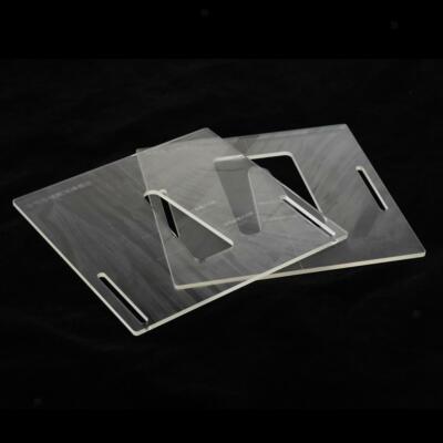 2 Stck. Klar Acryl Akustischer Hals Gelenk Routing Vorlage Gitarrenbau Form