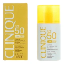 Clinique Mineral Sunscreen Fluid for Face SPF 50 1 fl oz - new in Box