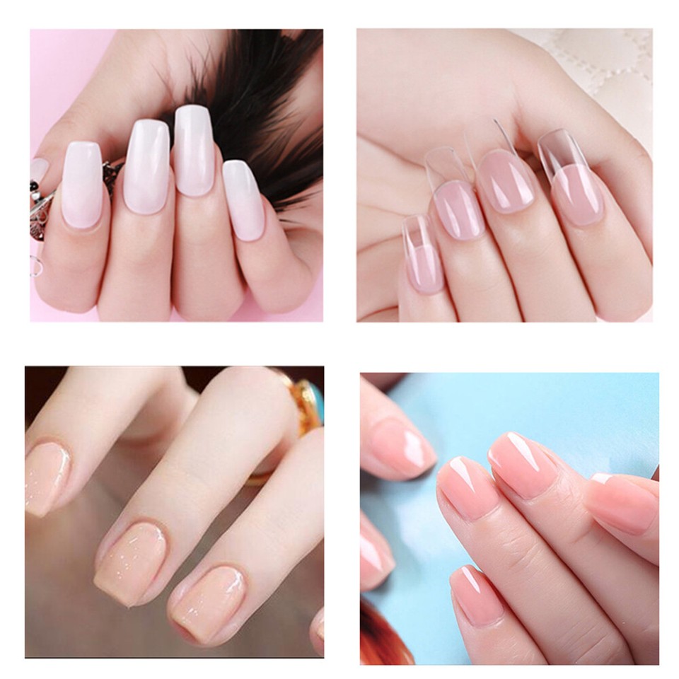 Nail Set Nail Set Nail Extension Kit Clear Acrylic False Y1Y7 eBay