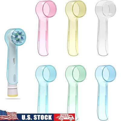 Pack of 6 Toothbrush Caps Oral-B Electric Heads Hygiene Travel Essential Durable