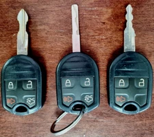 FORD 11-20 OEM REMOTE START FOB MASTER HEAD KEY LESS ENTRY LOT OF 3  USED