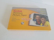 Photo Paper Glossy 4x6. Kodak Premium Picture. 75 Sheets. NEW. SEALED.