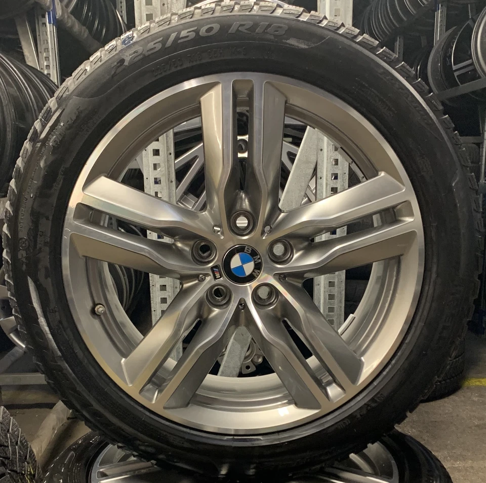 4 Orig Orig BMW Winterräder Styling 570 M 225/50 R18 95H M+S X1 F48 X2 F39 78504 - Bild 2 von 4