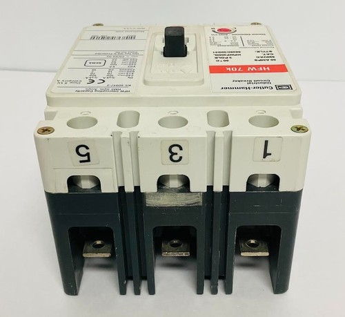 HFWF3050L Cutler Hammer Circuit Breaker 50A 690V 3P New open box Free 2 Day Ship - Picture 4 of 7