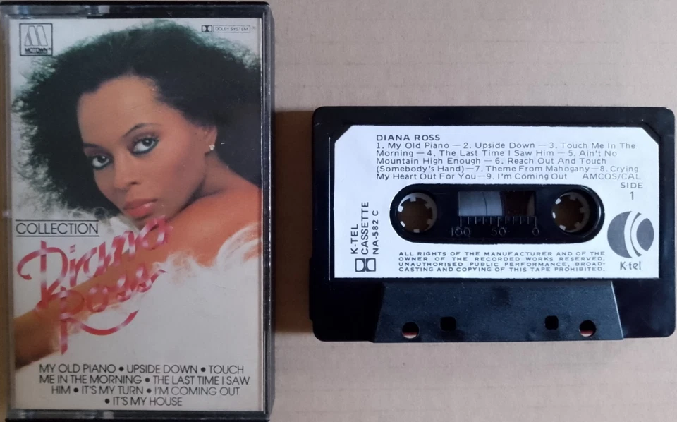 Diana Ross Collection CASSETTE K-TEL Astor Australia 1981 - Image 2 of 4