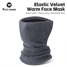 WEST BIKING Winter Fleece Face Mask Scarf Neck Warmer Gaiter Ski Windproof Mask