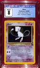 CGC 8 1999 Pokemon Promo Pokemon League Mew #9