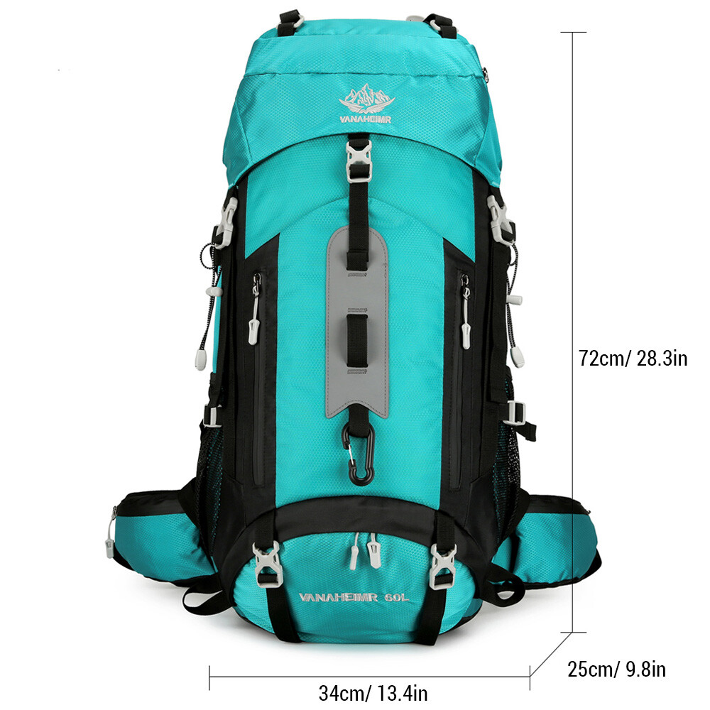 Waterproof Backpacking Mountaineering 60L Hiking Large D6A0 | eBay Waterproof Backpacking Mountaineering 60L Hiking Large D6A0 | eBay