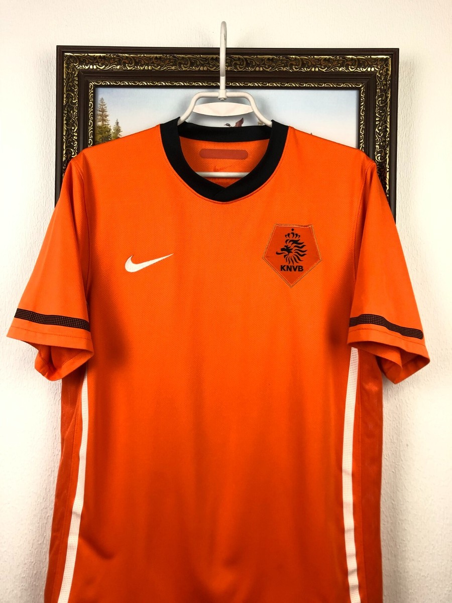 美品　Nike オランダ代表 ユニフォーム KNVB 2010 オーセンティック Netherlands Holland football shirt 2010 Soccer Nike Mens Jersey
