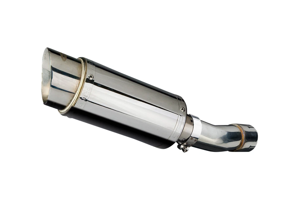 Suzuki SV650 1998-2002 Delkevic Slip On 8" Kit de silenciador de escape redondo de acero inoxidable Foto 2 de 4