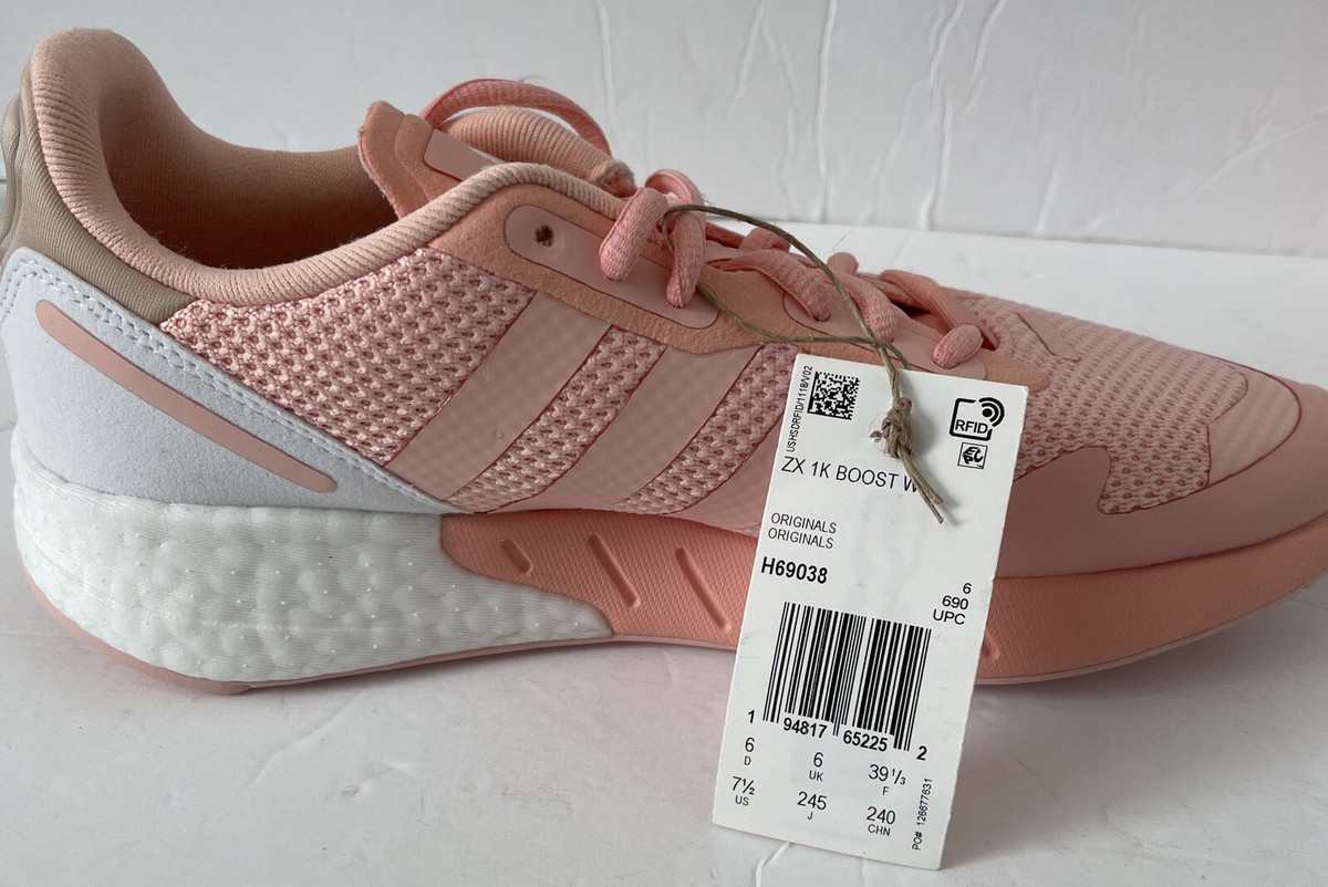 Adidas Originals Women's ZX 1K BOOST Vapor Shoes Size 7.5