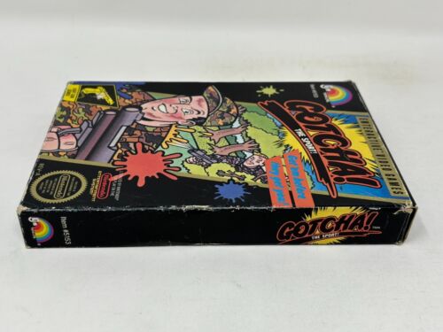 NES Nintendo - Gotcha! The Sport - CIB Complete in Box / Tested (LJN, 1987) - Picture 6 of 11