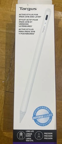 Targus White Active Stylus For iPads 2018 and Later AMM174AMGL NEW - 第 1/1 張圖片