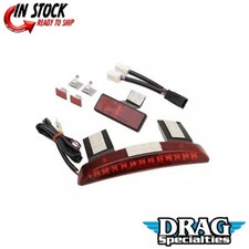 Drag Specialties 2010-1160 Red Lens LED Running Light and Brake Light Assembly