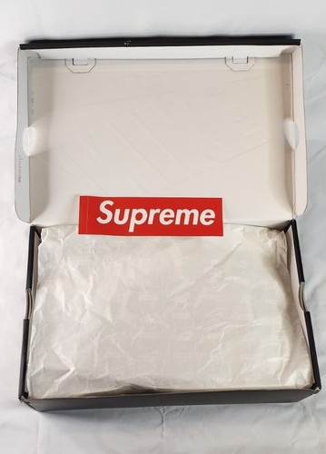 Nike Air Zoom Flight 95 x Supreme SP HEMP | Mens Size 12 | Tan & White + Sticker - Picture 21 of 24