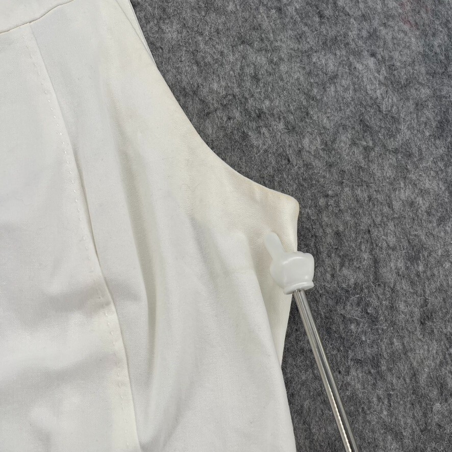 J McLaughlin Womens White Solid Sheath Dress Size… - image 6