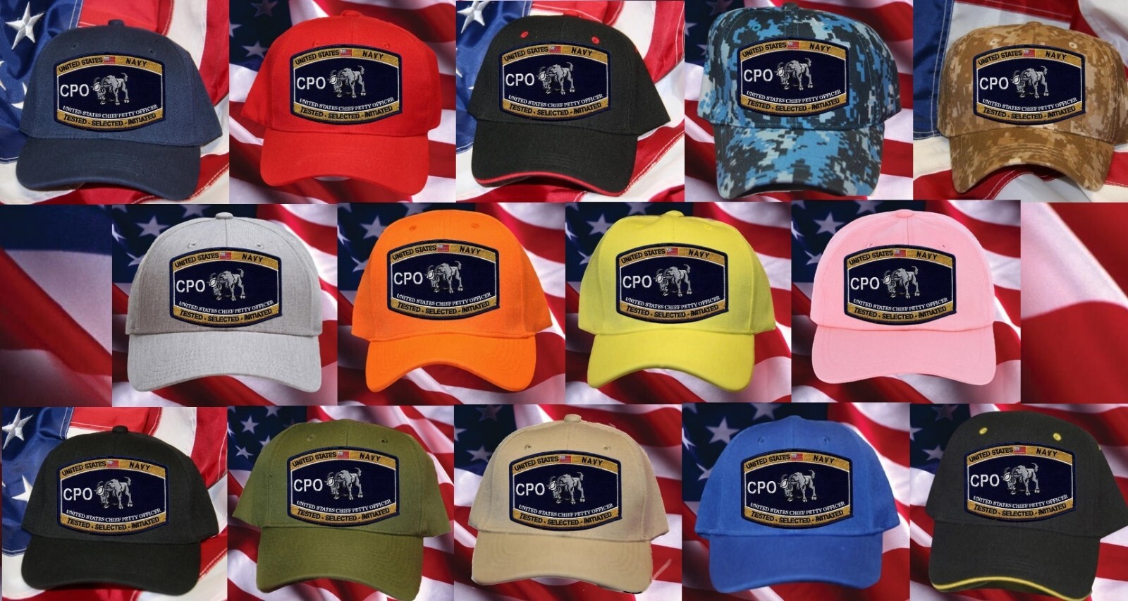 YES‼︎!!様 CHIEF PETTY OFFICER CPO HAT PATCH CAP US NAVY USS TESTED SELECTED