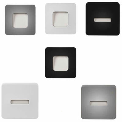 ZAMEL LED  Strahler Stufen Wand Leuchte Treppen Haus Aufgang Spot 12V DC  