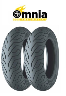 Coppia Gomme Moto Scooter Michelin City Grip 110/70-16 52P+140/70