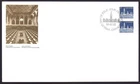 🍁Canada     #1194 Pair    "PARLIAMENT"       Brand New 1988  First Day Cover