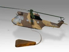 Aerospatiale SA330BA Puma French Army Desk Wood Helicopter New Model Large 1/32