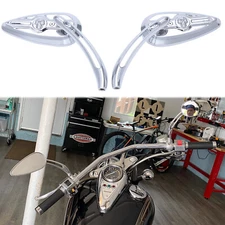 Motorcycle Rearview Mirrors For Kawasaki Vulcan 500 750 800 900 1500 1600 2000