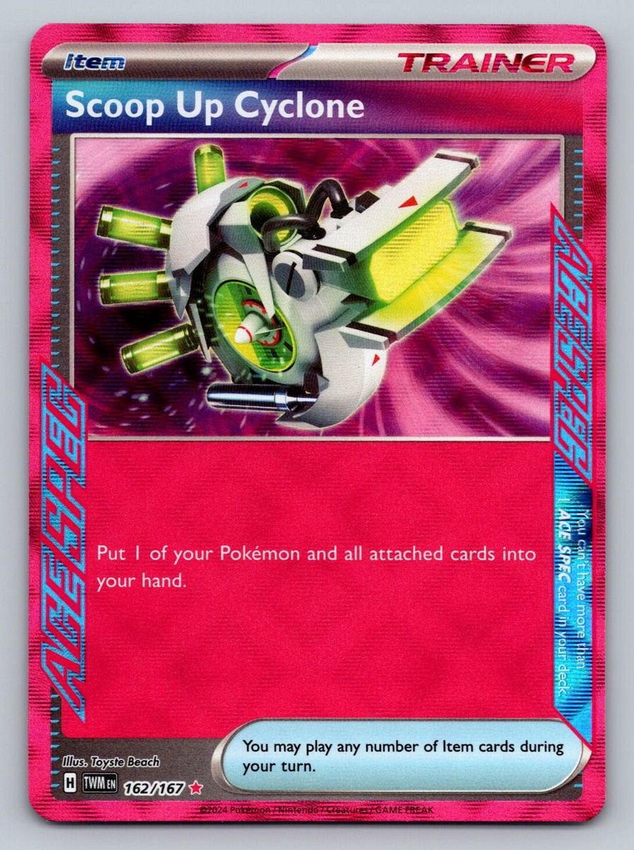 ポケモンカード トレーナー Scoop Up Scoop Up Cyclone 162/167 NM/M Twilight Masquerade Pokemon Card T1