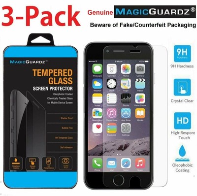 MagicGuardz  Genuine Tempered Glass Screen Protector for 4.7'' Apple iPhone 6 6s