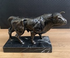 Eisenfigur Stier Skulptur