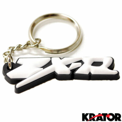 キーホルダー・キーリング LMR Channon key ring WHITE White Motorcycle Rubber Keychain Key Chain Ring Kawasaki ZX6