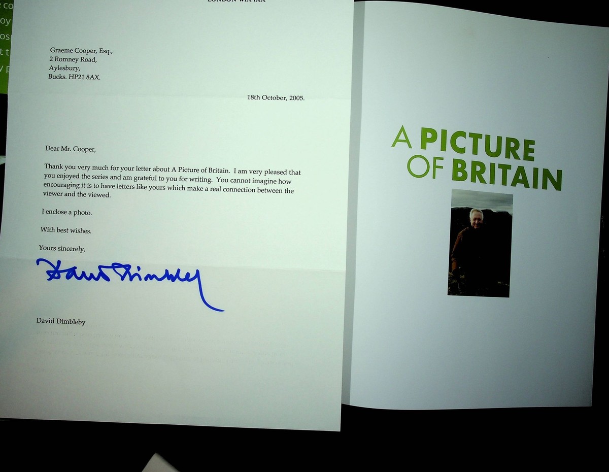David Dimbleby / A Picture of Britain Signed 1st Edition 2005 | eBay