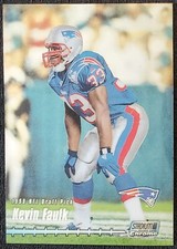 1999 Kevin Faulk (RC) NE Patriots Topps Stadium Club Chrome NFL Card #126