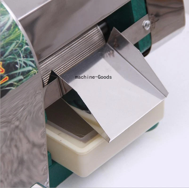 Comercial MÁQUINA EXPRIMIDORA DE CAÑA DE AZÚCAR MOLINO PRENSA EXTRACTORA Engranaje de acero inoxidable TN Foto 3 de 4