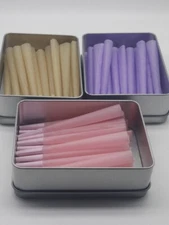 Classic King Size Pre-Filtered Brown/Pink Natural Rolling Paper Cones With Tip